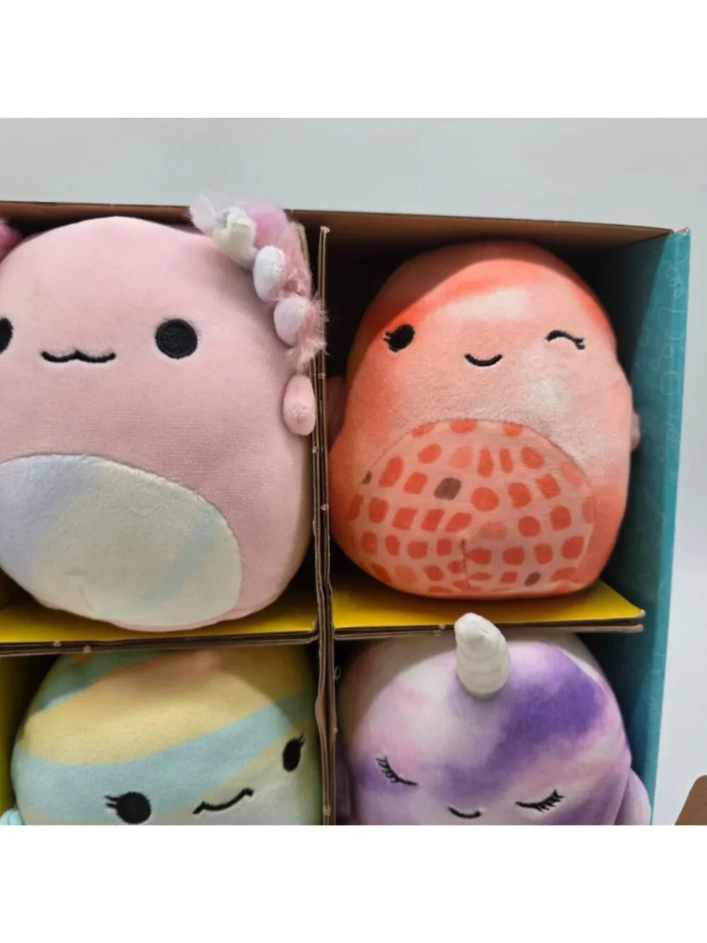Squishmallows 5" Mini Plush 8-Pack  Sea Life Indie Orzella Fabiola Samir Gordon - Picture 8 of 11